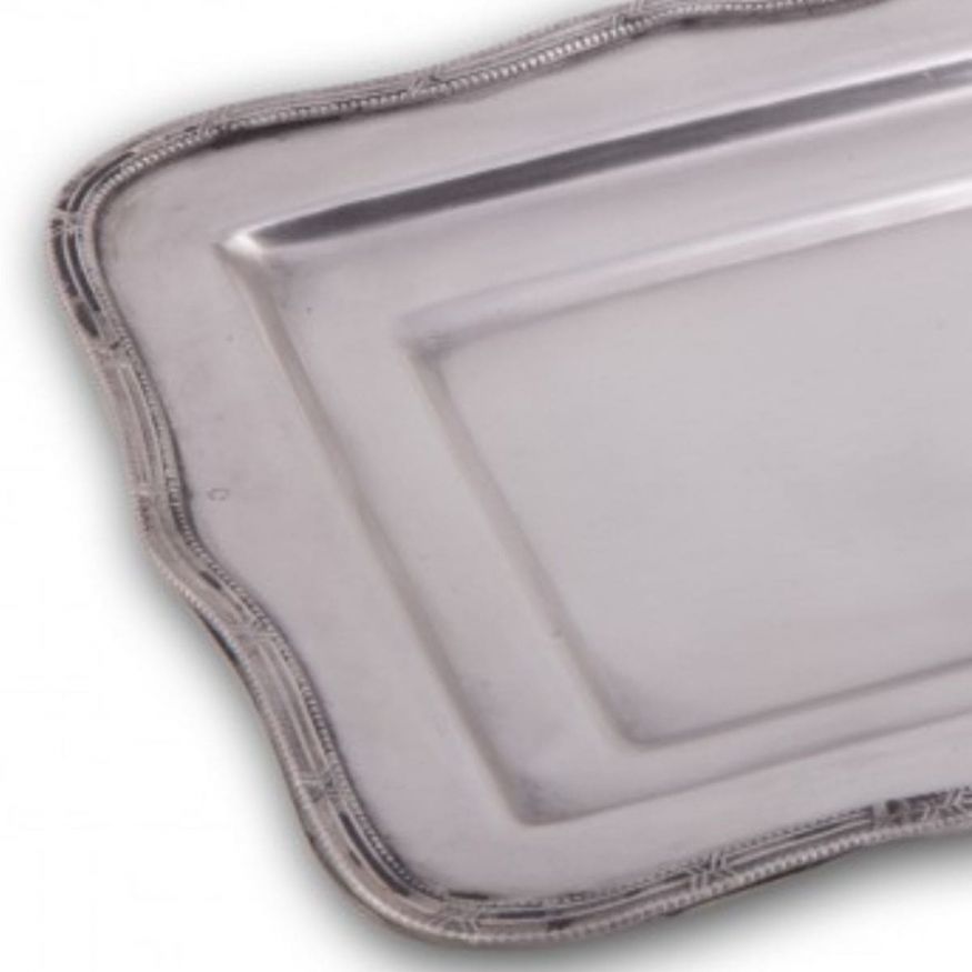 BANDEJA RECTANGULAR PELTRE