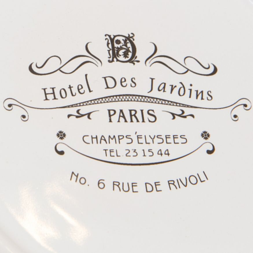 Jabonera Paris Porcelana